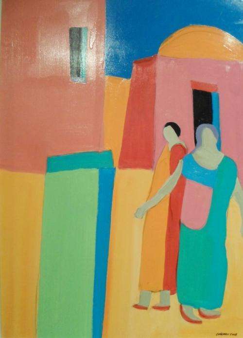 Trevor Coleman - Abstract woman figures -  Investment art, act now!!
